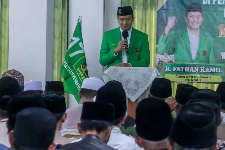 Calon Legislatif (Caleg) PPP Fathan Kamil menggelar silaturahmi akbar memperingati Hari Lahir (Harlah) ke-51 PPP. (Foto/Istimewa.)