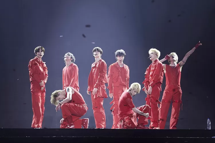 NCT 127 pada serangkaian konser THE UNITY di Jakarta (Gina Qurrota Aini Darmawan)