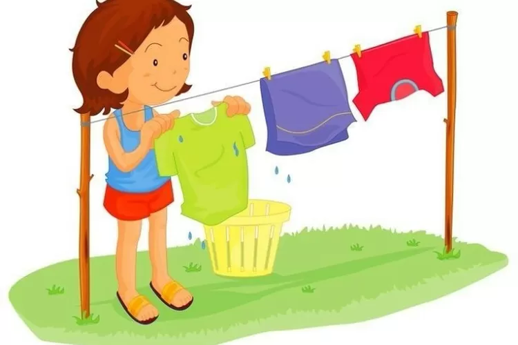 Cara praktis cuci pakaian di musim hujan anti bau apek