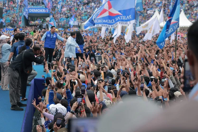 Prabowo Subianto Joget Gemoy