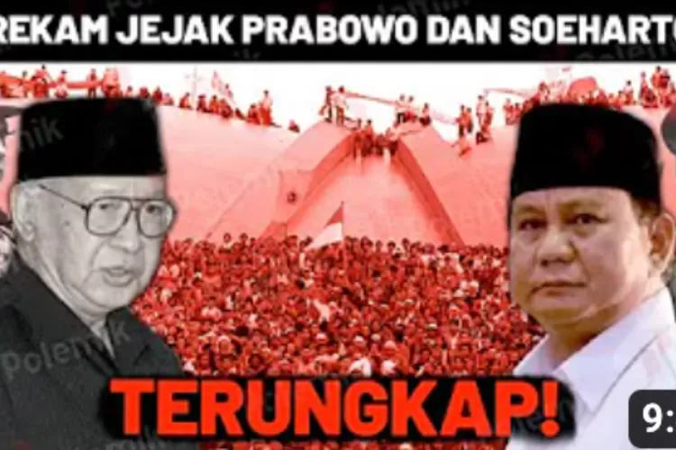 Ini deretan kesamaan antara Prabowo Subianto dengan Soeharto. (Foto/YouTube.)