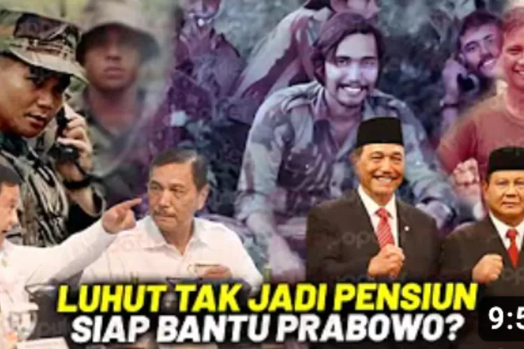 Cerita persahabatan antara Luhut Binsar Pandjaitan dan Prabowo Subianto. (Foto/YouTube.)