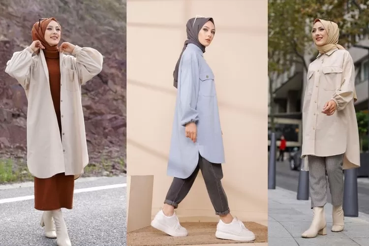 Begini Mix and Match Hijab Motif Biar Gak Salah Gaya Pas Lebaran Nanti.