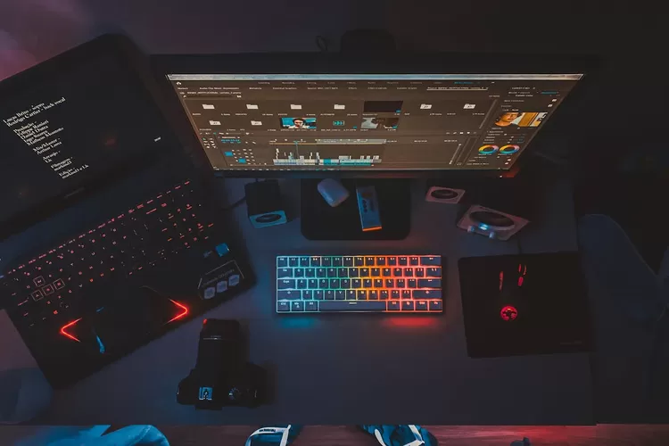 Ilustrasi perangkat pc