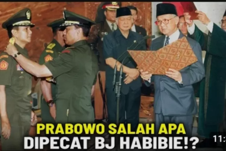 Kisah perjalanan Prabowo Subianto Usai keluar Dari Militer. (FOTO/YouTube.)