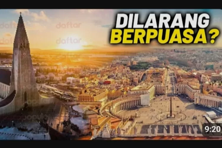 Ini negara yang dilarang melaksanakan puasa saat Ramadan. (FOTO/YouTube.)
