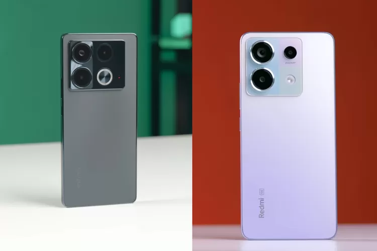 Perbandingan Spesifikasi Infinix Note 40 dan Redmi Note 13 Pro. (Foto/TL YouTube.)