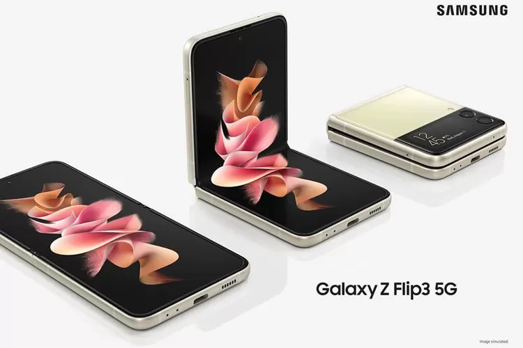 Samsung Galaxy Z Flip 3: Layar Dynamic AMOLED, Kamera 12 MP OIS, Desain Unik dan Fashionable.