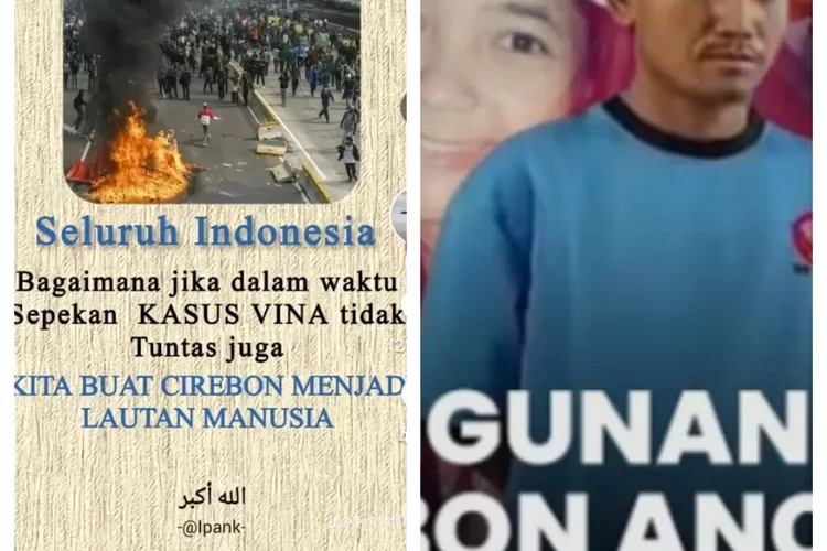 Ajakan demo 1 Juni 2024 keadilan untuk Pegi Setiawan. (FOTO/Istimewa.)