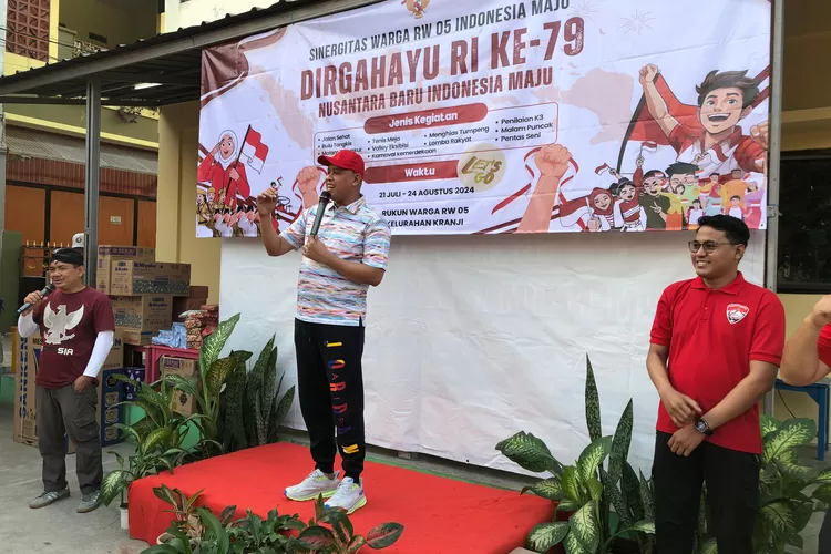 Tri Adhianto di Rangkaian Acara HUT RI ke 79. (Foto/Istimewa.)
