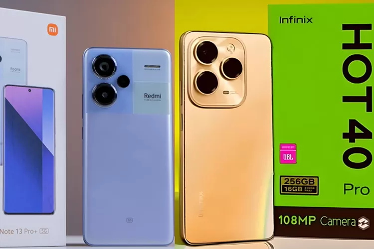 Bongkar Komparasi Infinix Note 40 vs Redmi Note 13.