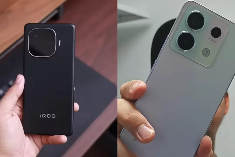 Perbandingan Spesifikasi HP iQOO Z9 5G dan Redmi Note 13 Pro 5G. (Foto/TL YouTube.)