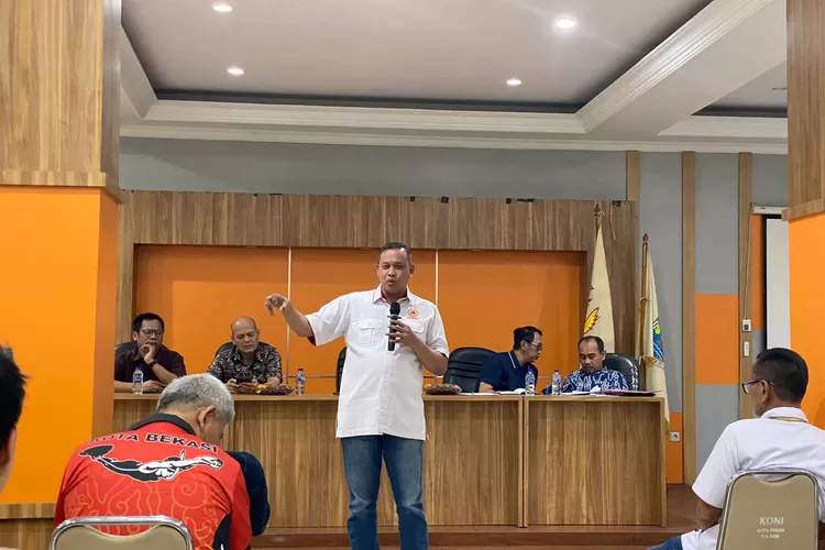 Ketua KONI Kota Bekasi, Tri Adhianto. (Foto/Istimewa.)