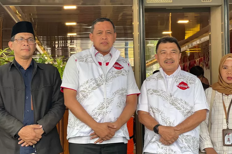 Tri Adhianto dan Harris Bobihoe Jalani Pemeriksaan Kesehatan di RS Gatot Subroto. (Foto/Fajar Saputra.)