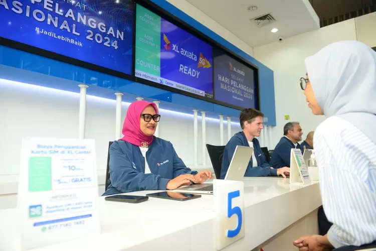XL Axiata Beri Promo Spesial dan Tingkatkan Layanan lewat Teknologi AI. (Foto/Fajar Anugrah.)