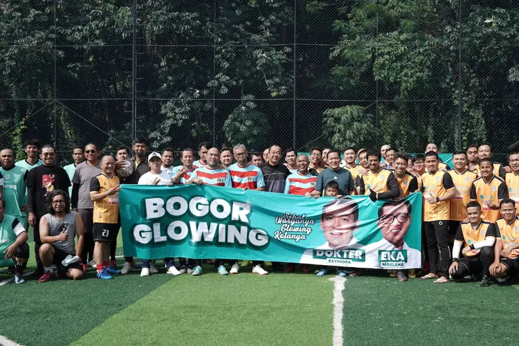 Alumni SMA 3 Kota Bogor ikuti Mini Soccer Rayendra Cup 2024. (Foto/Team Media.)