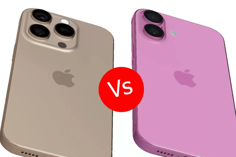 Adu Perbandingan Detail iPhone 16 vs iPhone 16 Pro.