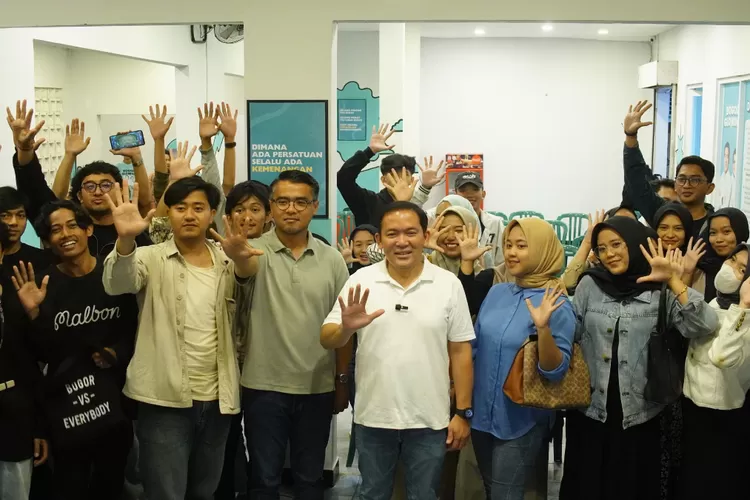 Gerakan Pemuda Patriotik Indonesia (GPPI) Kota Bogor dukung Dokter Rayendra. (Foto/Tim Publikasi.)