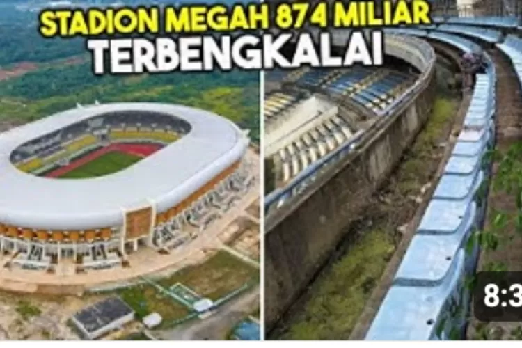 Daftar stadion terbengkalai di Indonesia. (Foto/YouTube.)