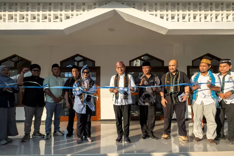 Majelis Taklim XL Axiata Resmikan Masjid Zaenah Hadad di NTT. (Foto/Tim Publikasi.)
