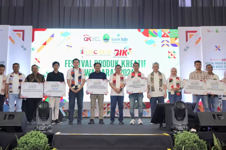 Bank Bjb gelar festival produk kreatif Jawa Barat. (Foto/Bank BJB.)
