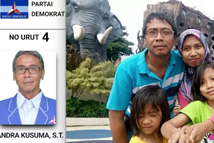 Candra Kusuma Anggota DPRD Kabupaten Bogor selingkuh punya anak 4 dari istri barunya. (Foto/Twitter.)