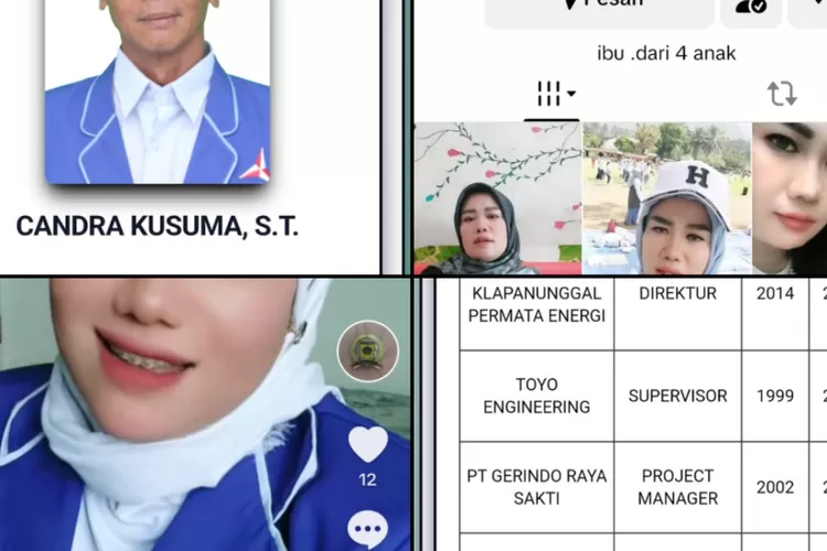 Candra Kusuma Anggota DPRD Kota Bogor telantarkan keluarga dan selingkuh punya 4 anak. (Foto/Twitter.)