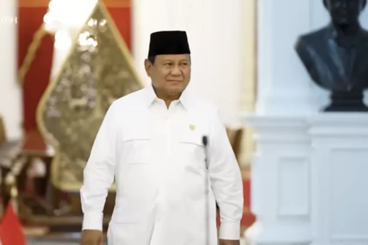 Presiden Republik Indonesia Prabowo Subianto