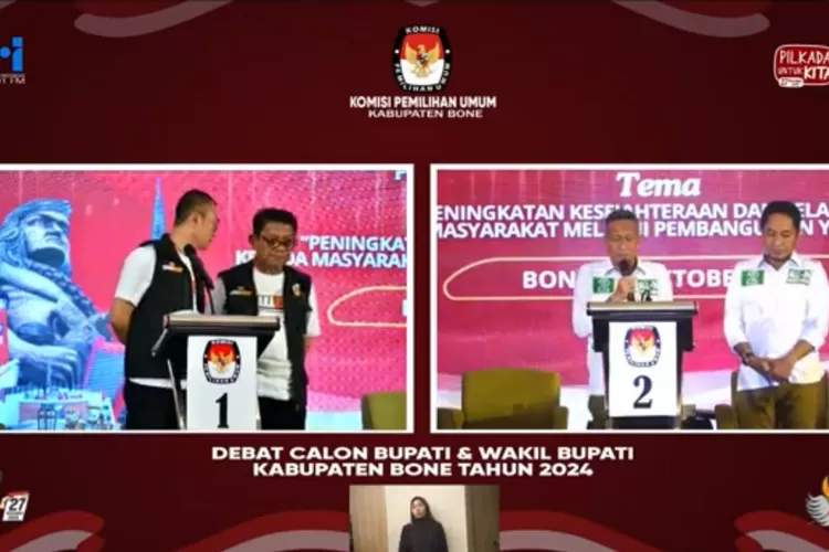 debat bupati bone