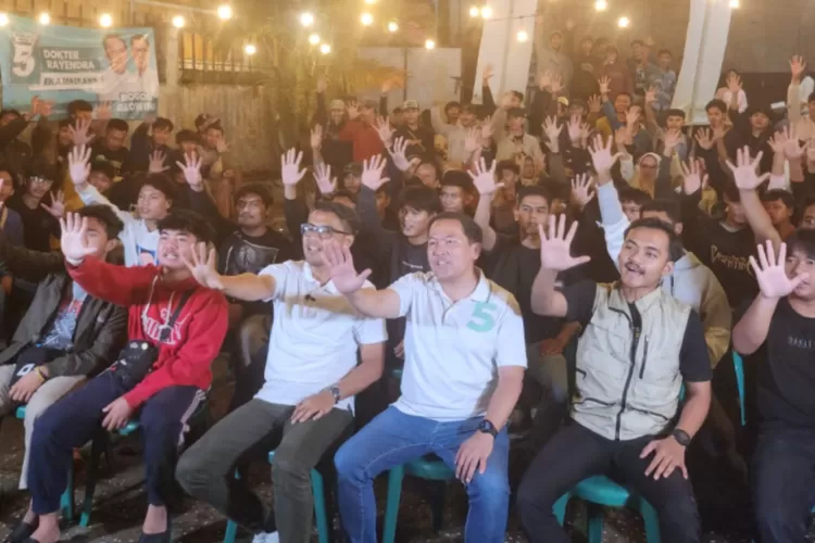 Milenial Bogor dukung Dokter Rayendra dan Eka Maulana. (Foto/Tim Publikasi.)