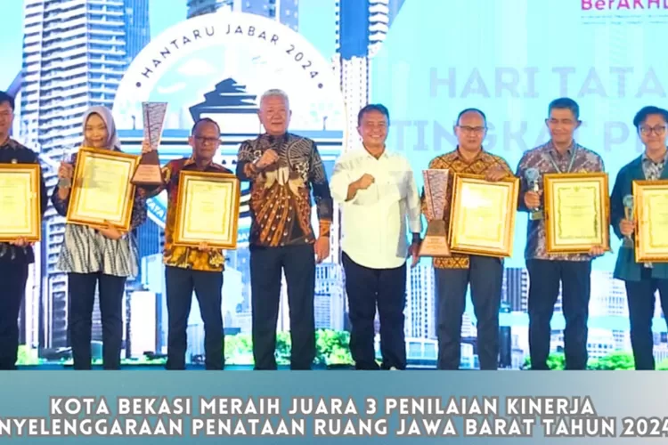 Pemkot Bekasi juara Hantaru 2024. (Foto/Pemkot Bekasi.)