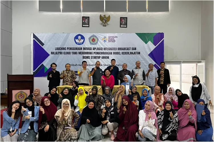 Rangkaian Acara Launching Inovasi Aplikasi Integrated Broadcast dan HalalPro Cloud Oleh IBI Kesatuan. (Foto/Humas IBI Kesatuan Bogor.)