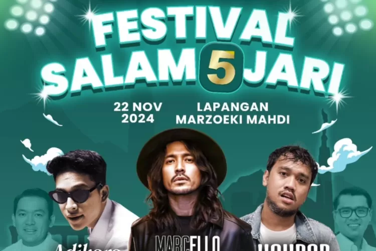 Festival Salam 5 Jari bareng Dokter Rayendra dan Eka Maulana. (Foto/Tim Publikasi.)