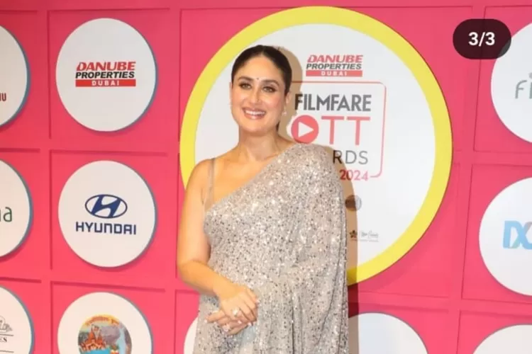 Kareena Kapoor tampil memukau di red carpet Filmfare OTT Awards 2024 (foto/TL instagram @filmfare)