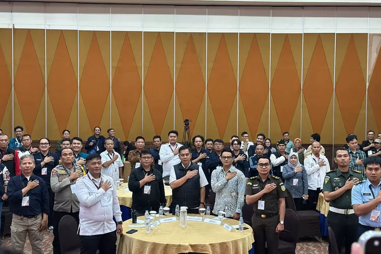 KPU Kota Bandung Gelar Rapat Pleno Terbuka Bahas Rekapitulasi Pilkada Serentak 2024. (Foto/Humas Pemkot Bandung.)