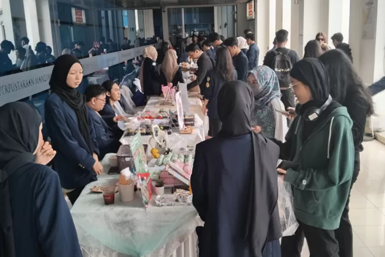 Expo Kewirausahaan 2025 yang jadi wadah bagi mahasiswa Fakultas Ekonomi dan Bisnis (FEB). (Foto/Istimewa.)