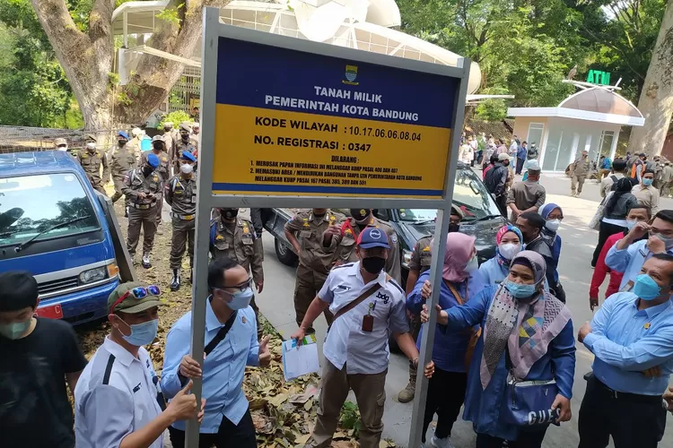 Resmi Disegel Kejari Jabar, Pemkot Pastikan Tidak Ada Pemecatan Karyawan di Kebun Binatang Bandung. (Foto/Humas Pemkot Bandung.)