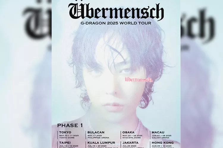 G-Dragon Gelar Konser di Jakarta.