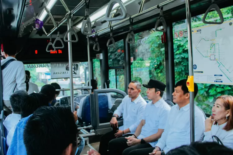 Wali Kota Bogor cek pelayanan BisKita. (Foto/Istimewa.)