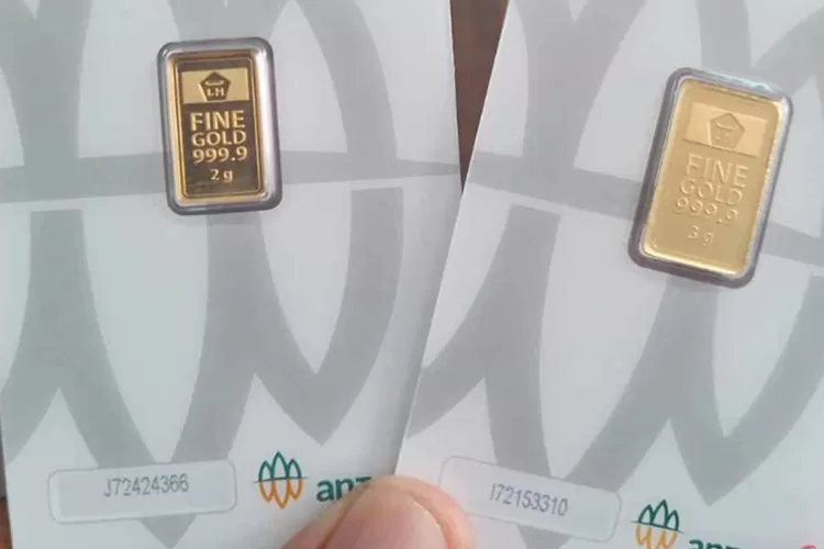 Harga Emas Hari Ini di Pegadaian 8 Mei 2025, Antam, UBS, Galeri 24 Kompak Stabil di Harga Rp 2 juta Per 1 Gram.