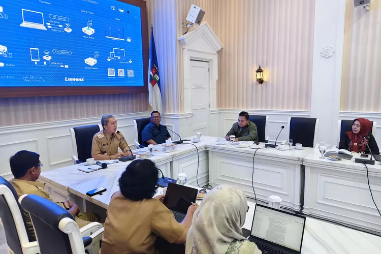 Bertemu Para Guru Besar IPB University, Pemkot Bogor Siap Bekerjasama dan Kolaborasi. (Foto/Humas Kota Bogor.)