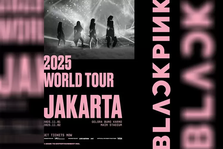 BLACKPINK WORLD TOUR IN JAKARTA Digelar 1-2 November di Stadion Gelora Bung Karno.