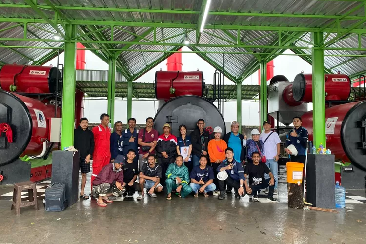 PT Dodika Torehkan Prestasi: Satu-satunya Produsen Incinerator di Indonesia yang Memenuhi Uji Dioksin dan Furan dari Kementerian LH. (Foto/Istimewa/Abdul Halim Trian.)