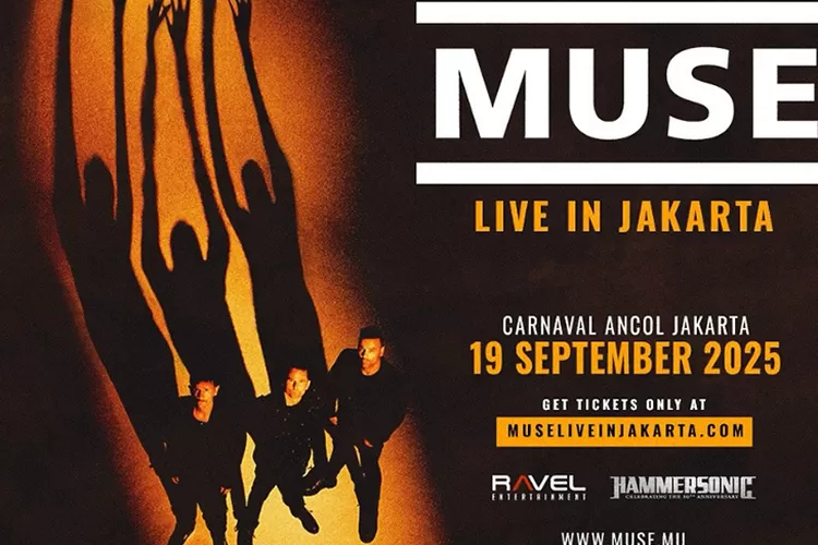 Harga Tiket Konser Muse di Jakarta Pada September 2025. Foto: Instagram/Ravelentertainment.