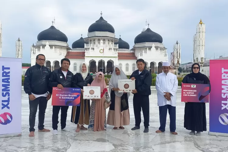 XLSMART perluas jaringan di Aceh, dorong literasi lewat program Teman Pintar. (Foto/XLSMART.)