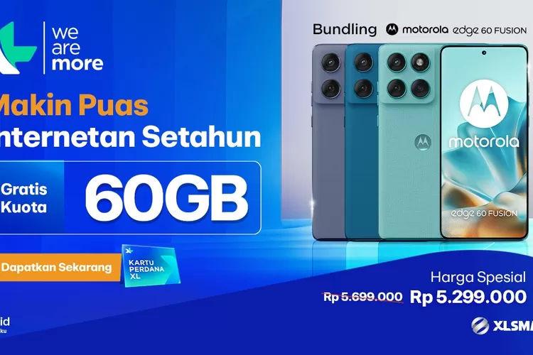 Tingkatkan Penetrasi eSIM &amp; Kenyamanan Pelanggan, XLSMART Luncurkan Bundling Hingga 120GB untuk Dua Smartphone. (Foto/XLSMART.)