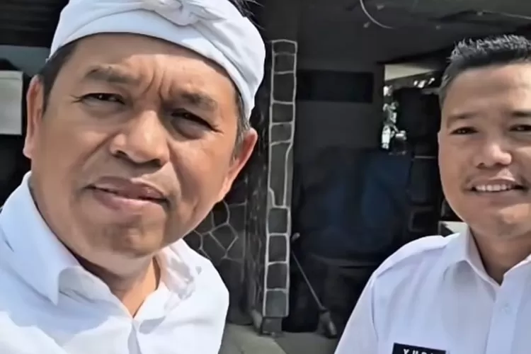 Foto - Gubernur Jawa barat Dedi Mulyadi bersama Camat Tamansari, Yudi Hartono, mendatangi lokasi proyek pembangunan lapangan golf yang diduga jadi penyebab banjir di Tamansari, Kabupaten Bogor. (Foto/Instagram - dedimulyadi71)