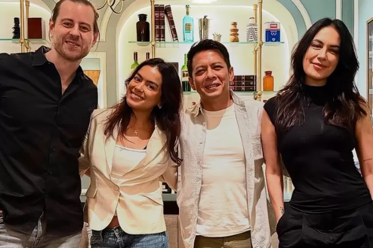 Ariel NOAH Peluk Mesra Sophia Latjuba. Foto: Instagram/bogdanvlase.