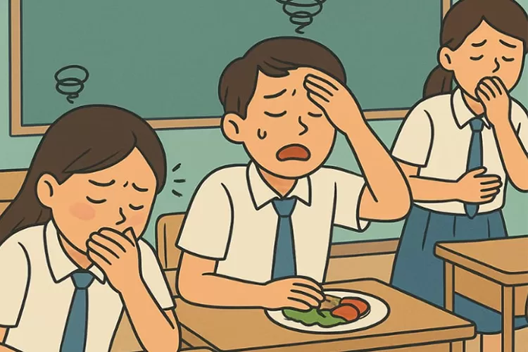 Ratusan Pelajar di Garut Diduga Keracunan MBG.