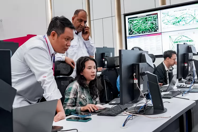XLSMART Rampungkan Integrasi NOC, Operasional Kini Terpusat di BSD. (Foto/XLSMART.)